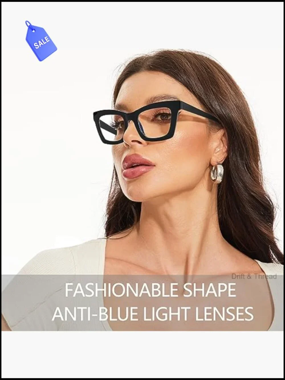 Blue Light Blocking Reading Glasses 3-Pack Oversized Spring Hinge